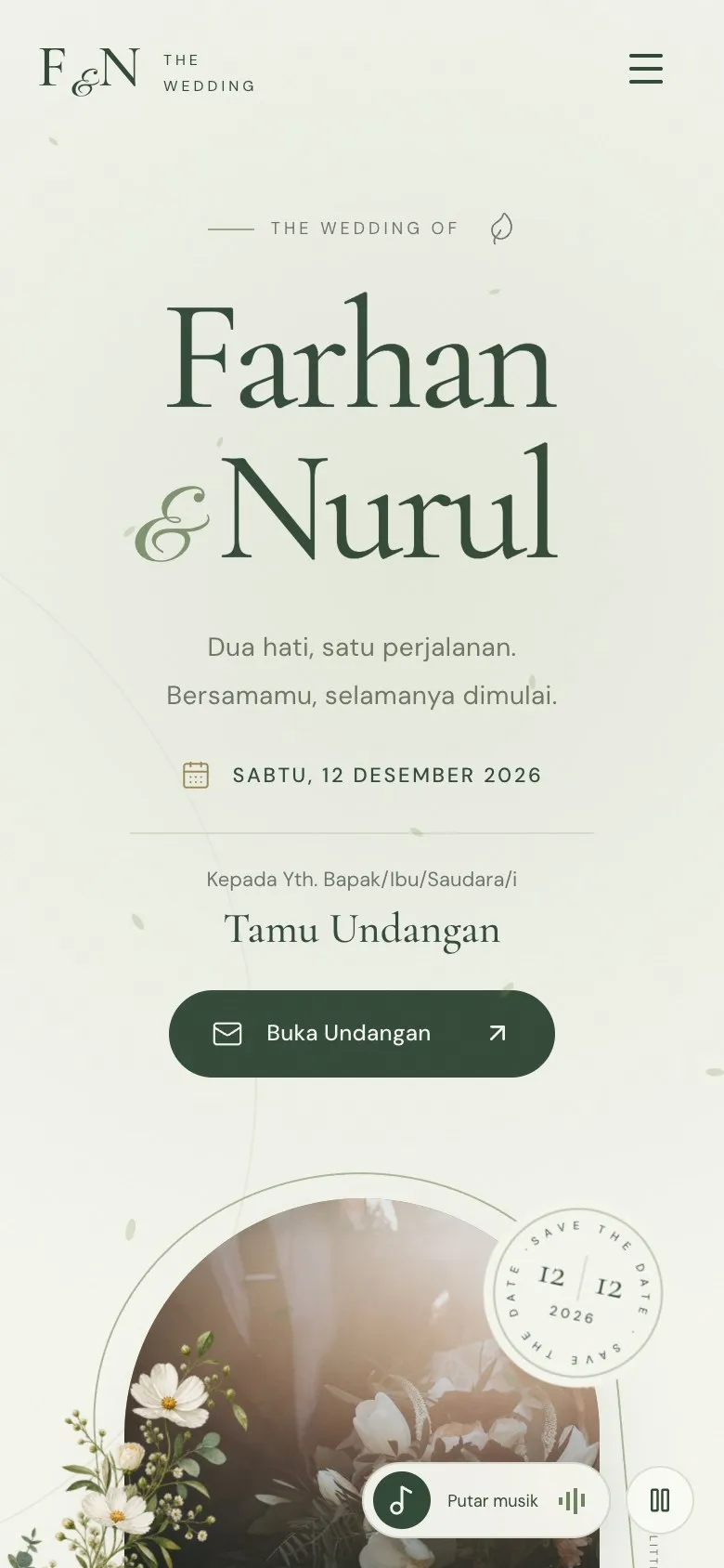 Sampul template Garden of Forever
